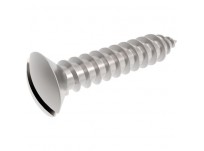 Slotted Countersunk Raised Head Self Tapping Screw